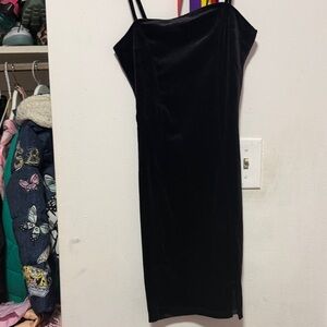 Zara Black Strapless Dress